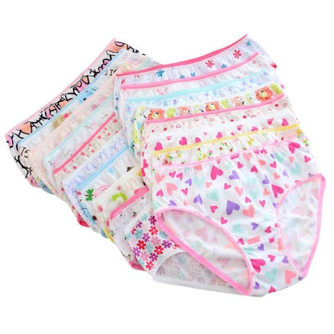 Image of Little Bumper Baby Clothes Girls Cotton Underwear Sets (6 Pieces/Set)