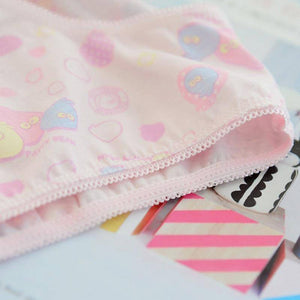Little Bumper Baby Clothes Girls Cotton Underwear Sets (6 Pieces/Set)