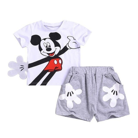 Image of Little Bumper Baby Clothes gray / 24M / United States Unisex Baby Clothes Set