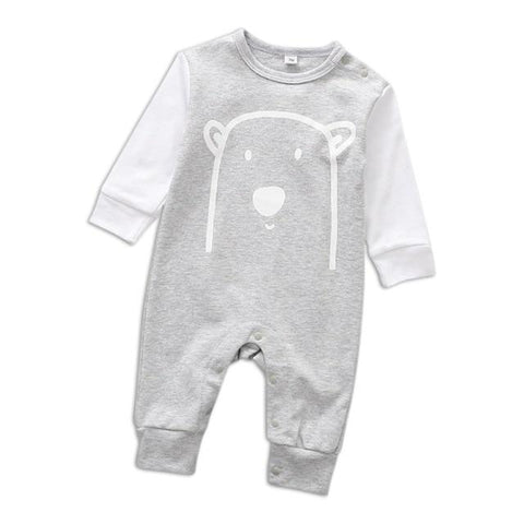 Image of Little Bumper Baby Clothes H / 3M / United States Long Sleeve Romper