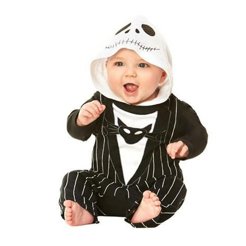 Image of Little Bumper Baby Clothes Halloween Novelty Hooded Romper for Babies