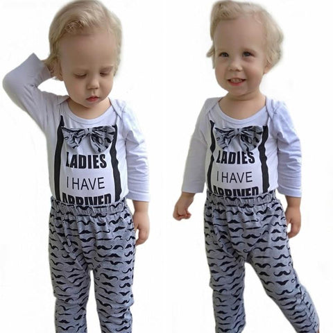 Image of Little Bumper Baby Clothes Newborn Clothing Set 3Pcs