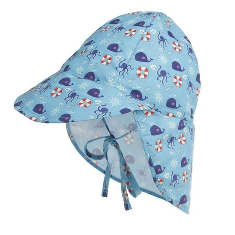 Image of Little Bumper Baby Clothes Octopus / United States / 3 to 18M Sun Protection Bucket Hats