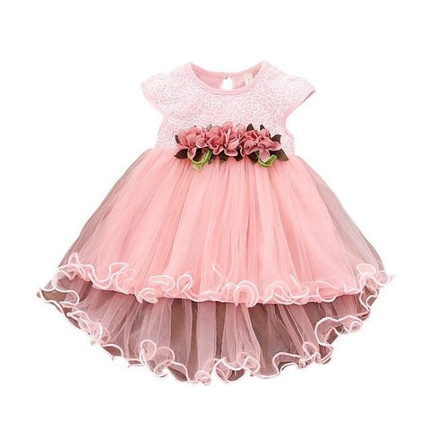 Image of Little Bumper Baby Clothes P / 24M / United States Floral  Princess Party  Dresses
