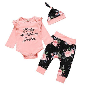 Little Bumper Baby Clothes Pink / 6M / United States Baby Girl Clothes Sets