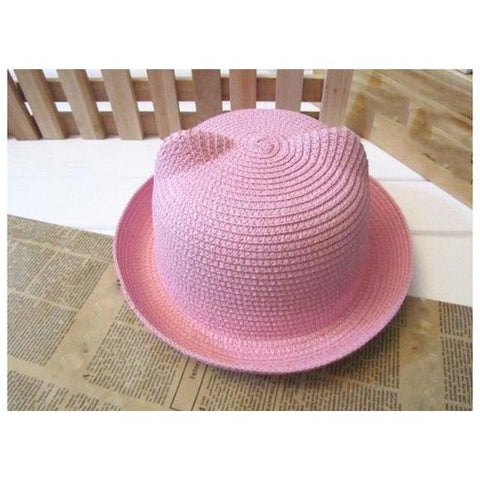 Image of Little Bumper Baby Clothes PK / United States Children Breathable Straw Hat