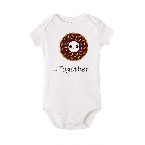 Image of Little Bumper Baby Clothes SA57-SRPWH- / 24M Twin Baby Onesies Outfits
