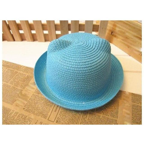 Image of Little Bumper Baby Clothes SB / United States Children Breathable Straw Hat