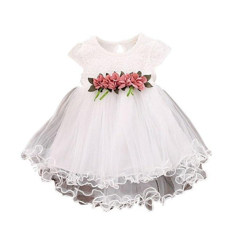 Image of Little Bumper Baby Clothes W / 24M / United States Floral  Princess Party  Dresses