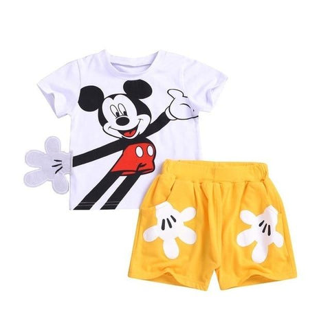 Image of Little Bumper Baby Clothes yellow / 3T / United States Unisex Baby Clothes Set