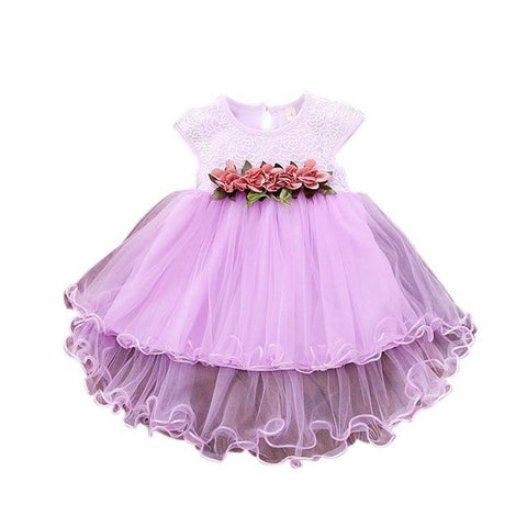Image of Little Bumper Baby Clothes Z / 24M / United States Floral  Princess Party  Dresses