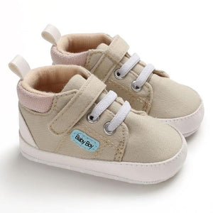 Little Bumper Baby Shoes 4 / 13-18 Months / United States Classic Canvas Baby Shoes for Boys