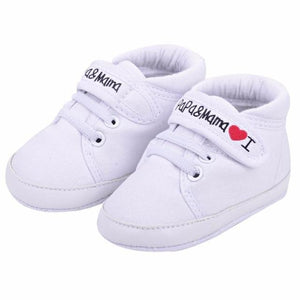 Little Bumper Baby Shoes A 3 / 0-6 Months / United States Soft Sole Canvas Sneaker