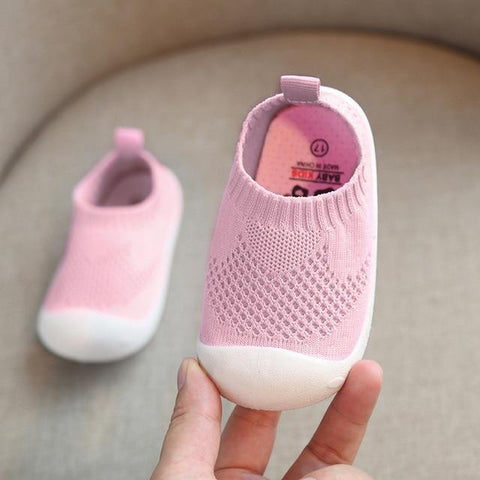 Image of Little Bumper Baby Shoes A Pink / 14 / United States Soft Bottom Comfortable Non-slip Shoes