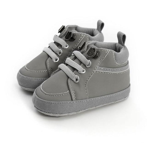 Image of Little Bumper Baby Shoes AD / 13-18 Months / United States Classic Canvas Baby Shoes for Boys