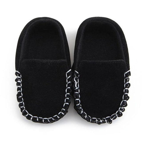 Image of Little Bumper Baby Shoes as the picture show / 0-6 Months / United States First Walkers Baby Suede Moccasin Shoes