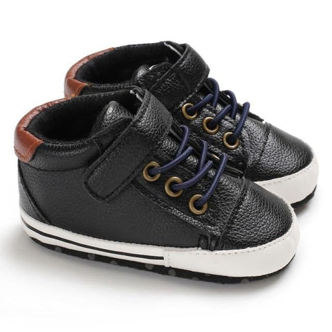 Image of Little Bumper Baby Shoes B / 13-18 Months / United States Leather Canvas Sneakers 0-12Months