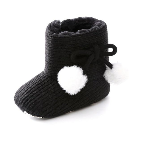 Image of Little Bumper Baby Shoes B 2 / 0-6M / United States Knitting Boots Casual Sneakers