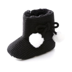 Little Bumper Baby Shoes B 2 / 0-6M / United States Knitting Boots Casual Sneakers