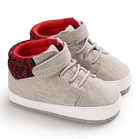 Image of Little Bumper Baby Shoes BA / 13-18 Months / United States Classic Canvas Baby Shoes for Boys