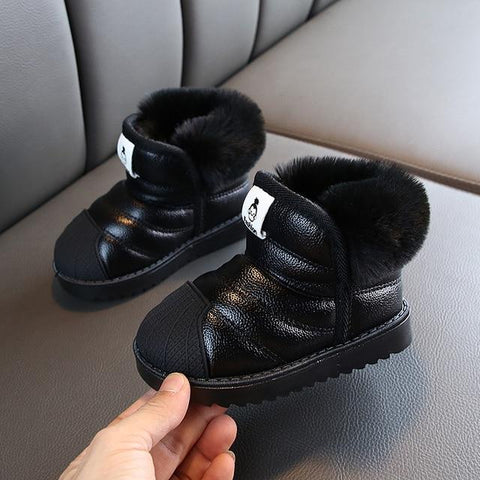 Image of Little Bumper Baby Shoes Black / 21(Insole 13.0 cm) Waterproof  Outdoor Children Boots