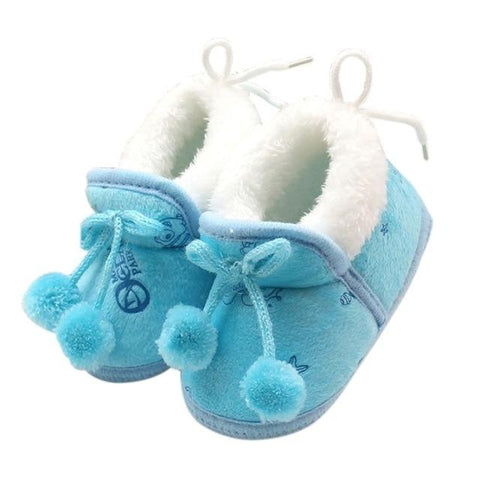 Image of Little Bumper Baby Shoes blue 1 / 13-18 Months / United Kingdom Baby Girls  Winter Boots First Walkers