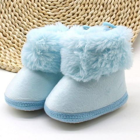 Image of Little Bumper Baby Shoes blue 2 / 13-18 Months / United States First Walkers Soft Soled Boots