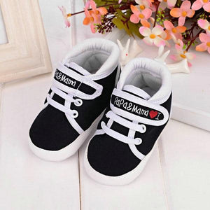 Little Bumper Baby Shoes C / 13-18 Months / United States Printed Heart-Shaped Soft Shoes