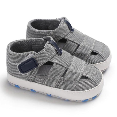 Image of Little Bumper Baby Shoes E2 / 7-12 Months / United States Classic Canvas Baby Shoes for Boys