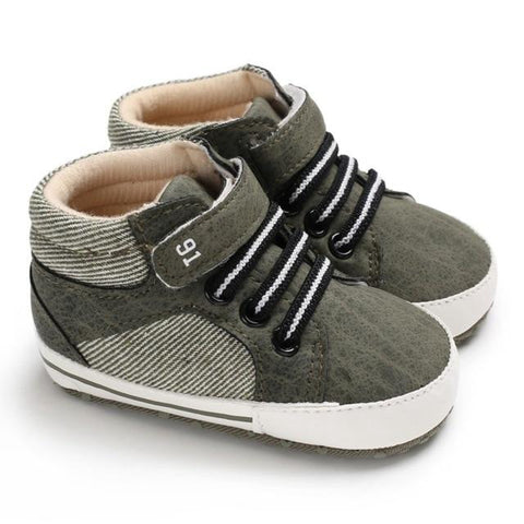 Little Bumper Baby Shoes G3 / 13-18 Months / United States Classic Canvas Baby Shoes for Boys