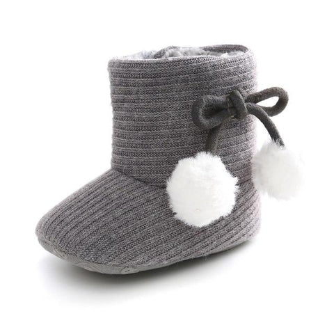 Image of Little Bumper Baby Shoes H / 6-12M / United States Knitting Boots Casual Sneakers