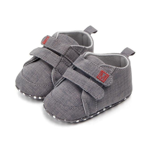 Image of Little Bumper Baby Shoes J1 / 13-18 Months / United States Classic Canvas Baby Shoes for Boys