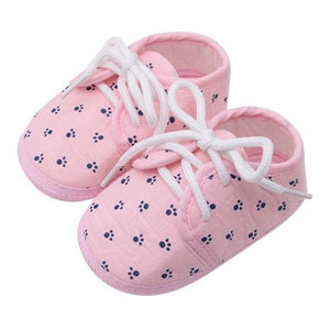 Little Bumper Baby Shoes JM0091P / 7-12 Months / United States Kid Bowknot Soft Anti-Slip Crib Shoes