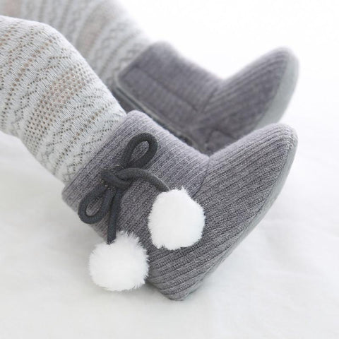 Image of Little Bumper Baby Shoes Knitting Boots Casual Sneakers