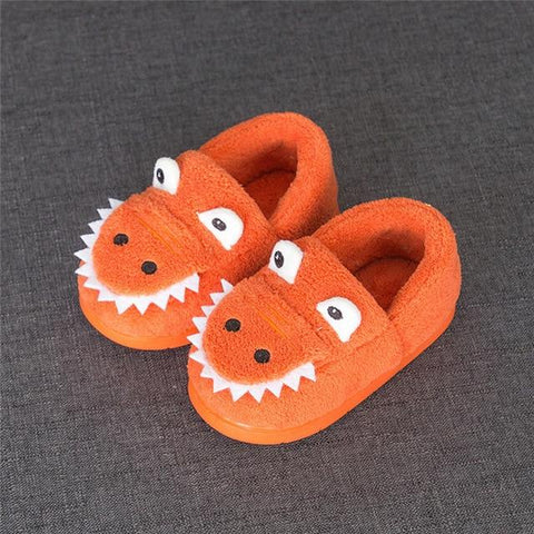 Image of Little Bumper Baby Shoes Orange / 6-9 Month / United States Indoor Shoes for Baby Girl and Boy