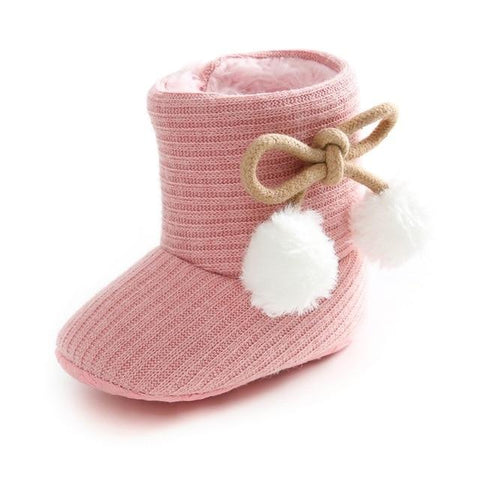 Image of Little Bumper Baby Shoes P 3 / 0-6M / United States Knitting Boots Casual Sneakers