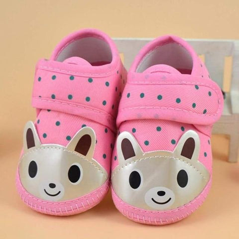 Image of Little Bumper Baby Shoes Pink / 10cm / United States Toddler Canvas Sneaker