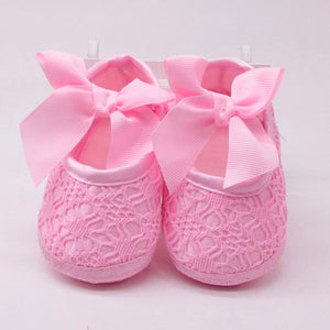 Little Bumper Baby Shoes Pink / 13-18 Months / United States Comfortable Non-slip  Bow Shoes