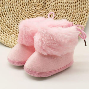 Little Bumper Baby Shoes pink 2 / 13-18 Months / United Kingdom Baby Girls  Winter Boots First Walkers