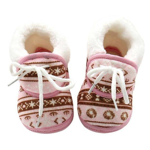 Image of Little Bumper Baby Shoes Pink / United States First Walkers Infant Soft Walking Shoes