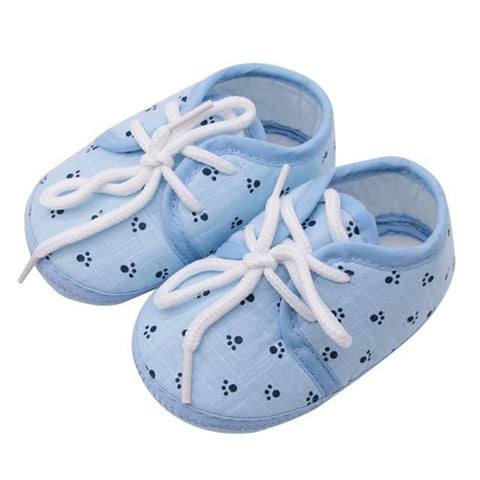Image of Little Bumper Baby Shoes R / 0-6 Months / United States Printed Heart-Shaped Soft Shoes