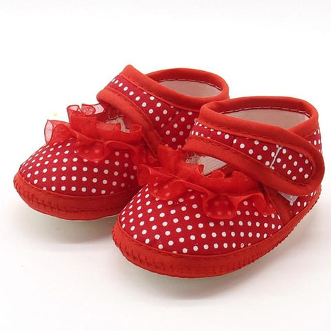 Image of Little Bumper Baby Shoes RD / 12 / United States comfortable Baby Lace Shoes