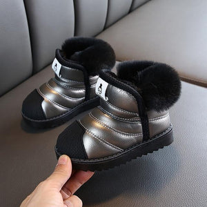 Little Bumper Baby Shoes Silver / 23(Insole 14.0 cm) Waterproof  Outdoor Children Boots