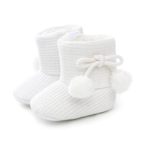 Image of Little Bumper Baby Shoes W / 6-12M / United States Knitting Boots Casual Sneakers