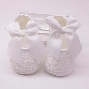 Little Bumper Baby Shoes White / 13-18 Months / United States Comfortable Non-slip  Bow Shoes