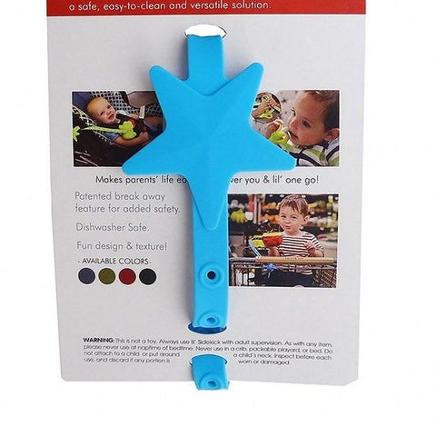 Image of Little Bumper Baby Toys blue / United States Non-toxic Teether Strap Kids Toy