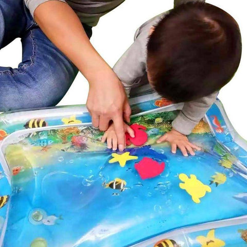 Image of Little Bumper Baby Toys Inflatable Water Play Mat for Babies