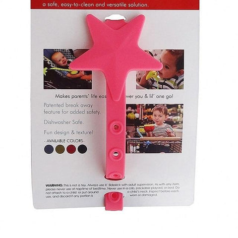 Image of Little Bumper Baby Toys pink / United States Non-toxic Teether Strap Kids Toy