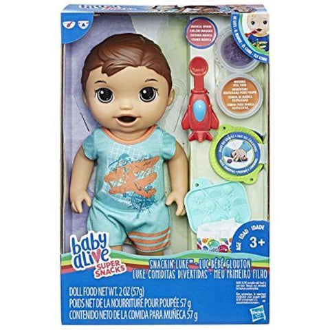 Image of Little Bumper Baby Toys Snackin' Luke Baby Doll