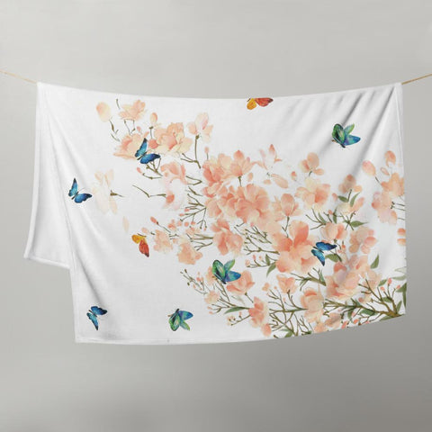 Image of Little Bumper Butterfly Throw Blanket